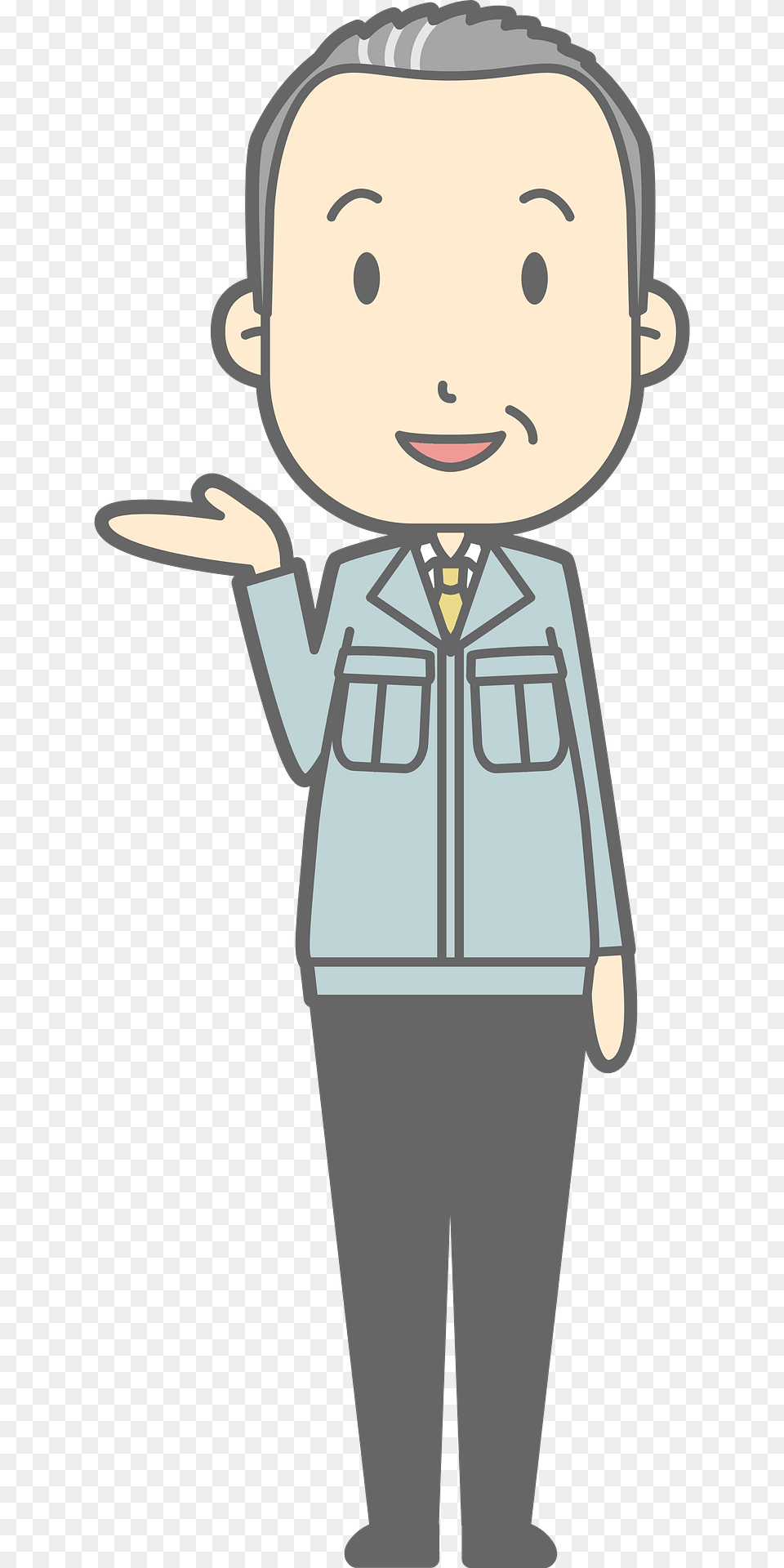 Matt Businessman Acting As A Guide Clipart, Person, Head, Face, Baby Png