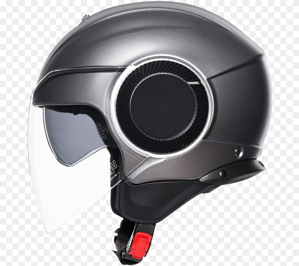 Matt Grey Agv Orbyt Open Face Motorbike Motorcycle Helmet Agv Orbyt Matt, Crash Helmet Free Png Download