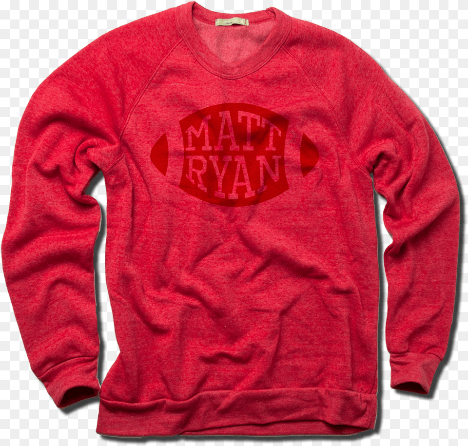 Matt Ryan Football Long Sleeved T Shirt, Clothing, Knitwear, Sweater, Sweatshirt Free Png Download