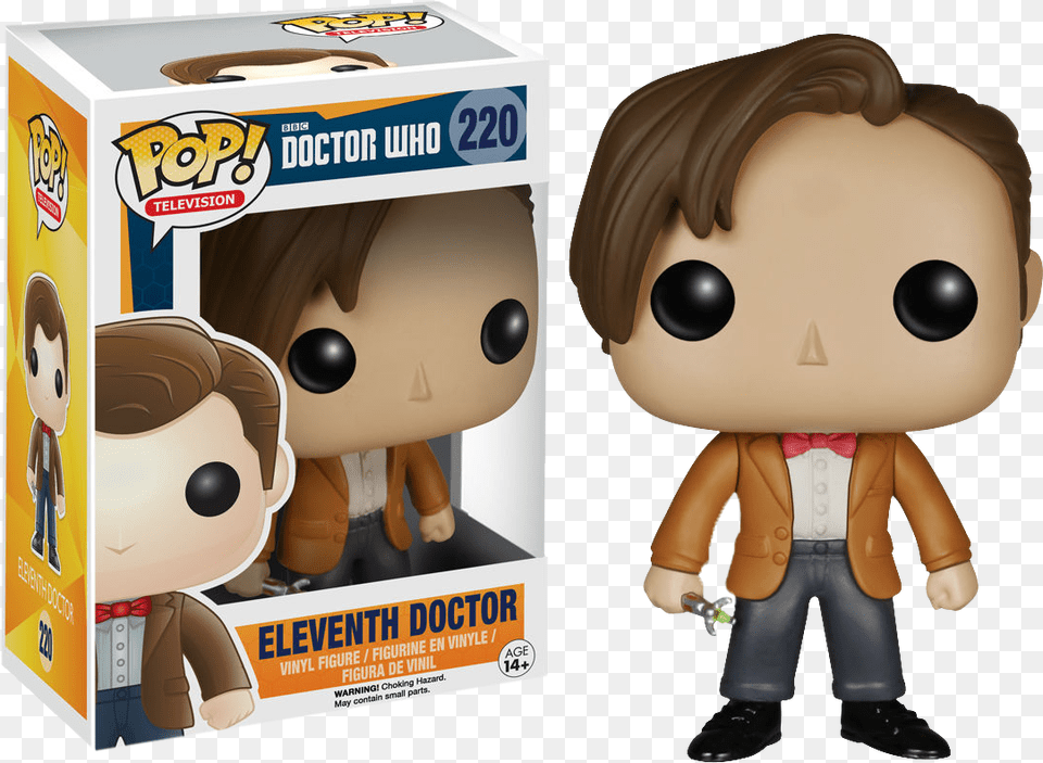 Matt Smith Funko Pop Doctor Who, Doll, Toy, Plush, Person Png
