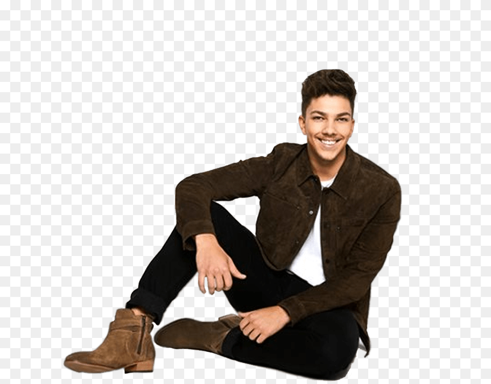 Matt Terry Xfactor Winner Sitting Suede, Blazer, Clothing, Coat Free Transparent Png