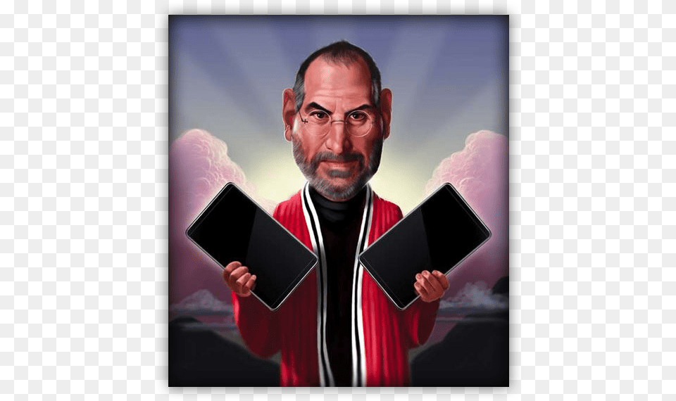 Matt Whiteley Producer Steve Jobs Jesus, Portrait, Photography, Face, Head Free Png Download