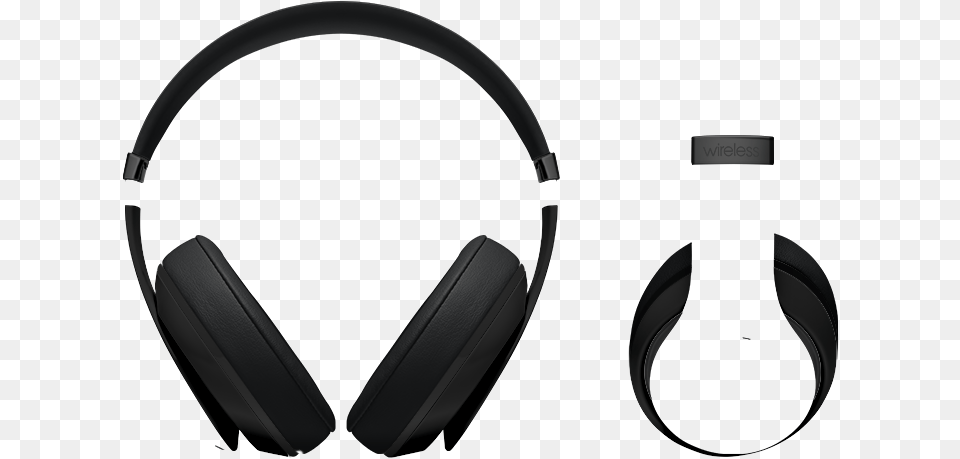 Matte Black Beats Solo 3 Wireless Parts Names, Electronics, Headphones Png