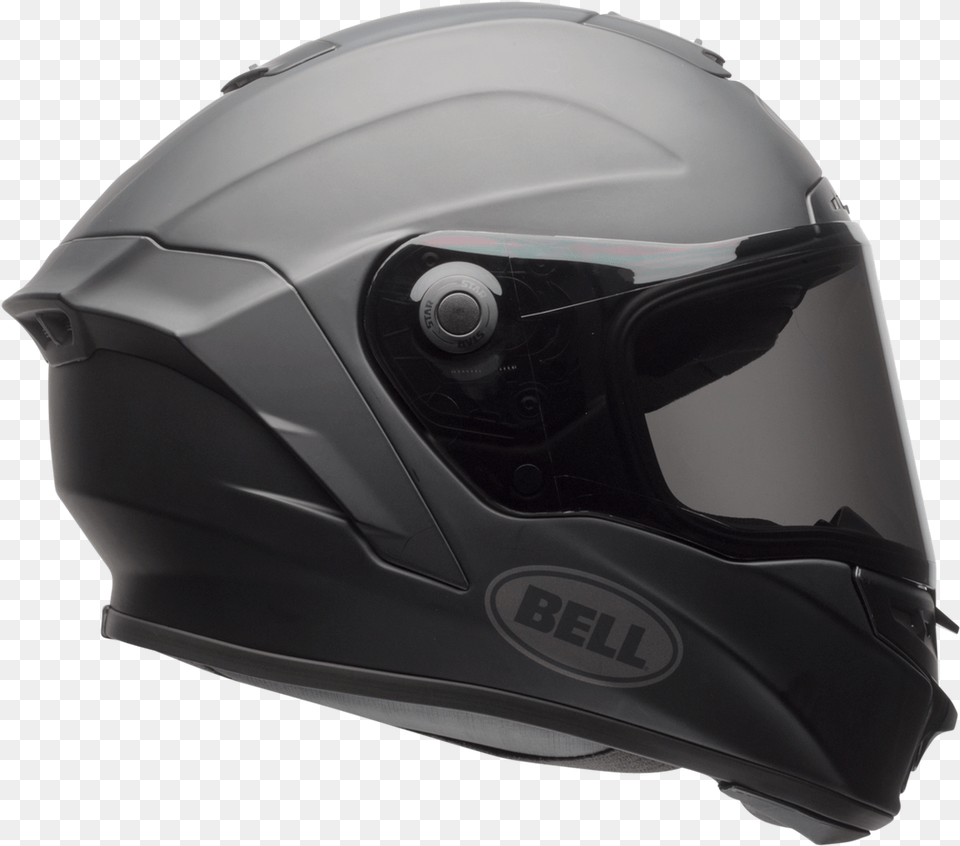 Matte Black Motorcycle Helmet Matte Bell Star Mips Matte Black, Crash Helmet Png Image