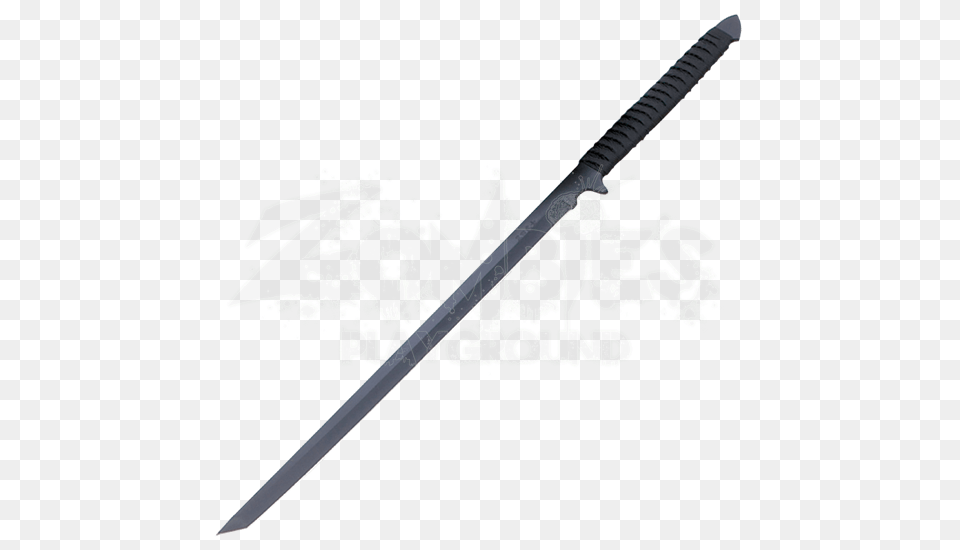 Matte Black Ninja Sword, Weapon, Blade, Dagger, Knife Free Png Download