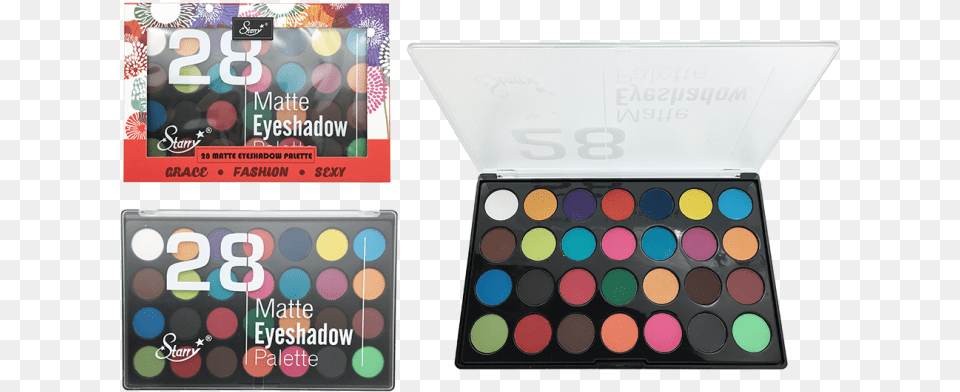 Matte Eyeshadow Palette, Paint Container Png Image