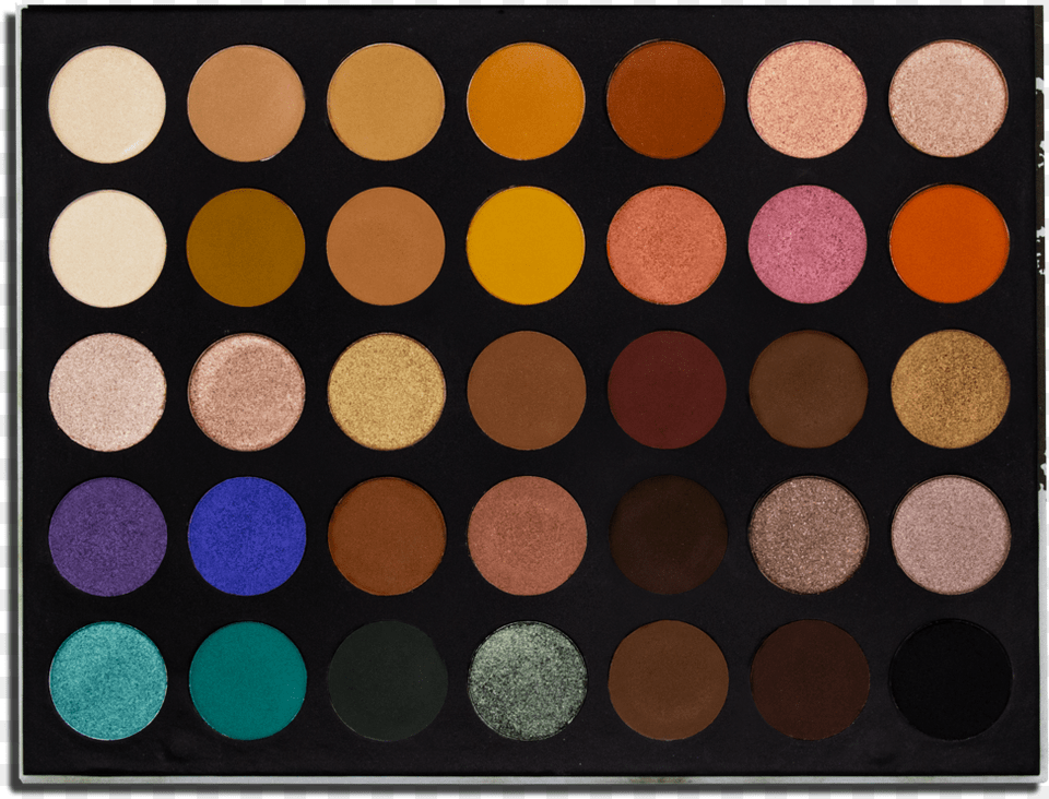 Matte Glitter Eyeshadow Palettes, Paint Container, Palette, Pattern Free Png