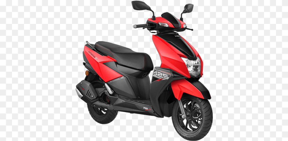 Matte Red Tvs Ntorq 125 Colours, Scooter, Transportation, Vehicle, Motorcycle Png