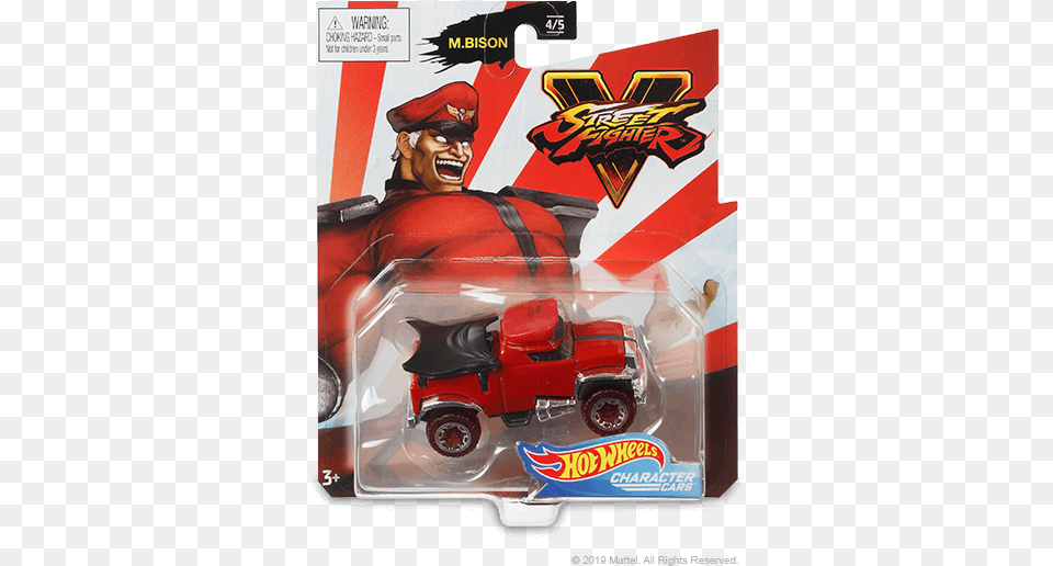 Mattel Hot Wheels Community Hot Wheels Street Fighter Character Cars, Adult, Person, Man, Male Png Image