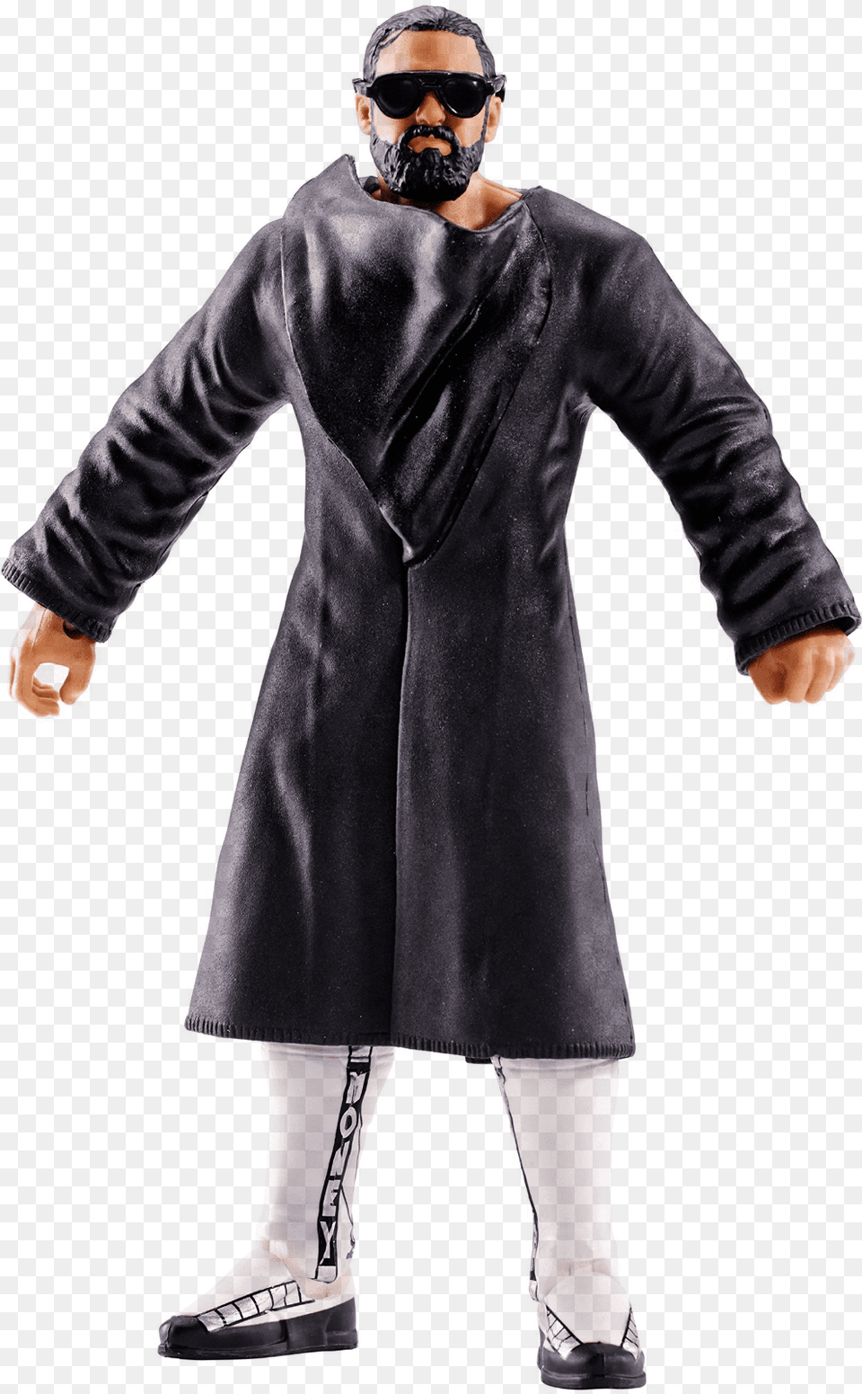 Mattel Wwe Elite Damien Mizdow Action Figure Sandow Damian Misdow, Long Sleeve, Clothing, Coat, Sleeve Png Image