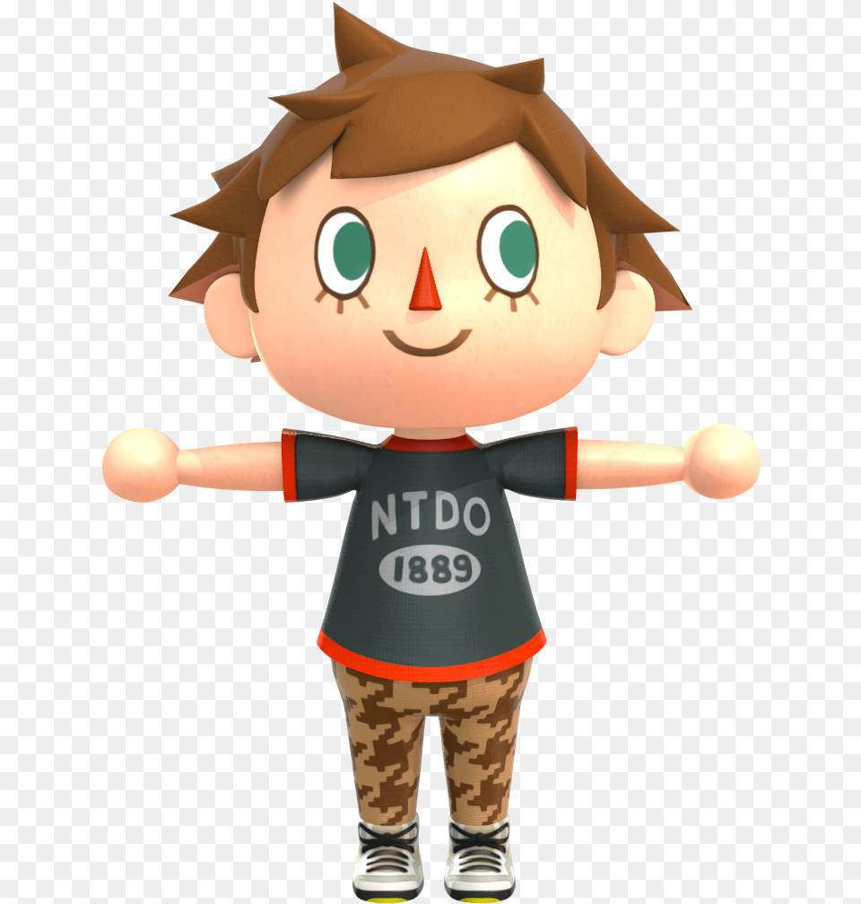 Matthew Foxwell Bedhead Hair Animal Crossing, Baby, Person, Clothing, Footwear Free Png Download