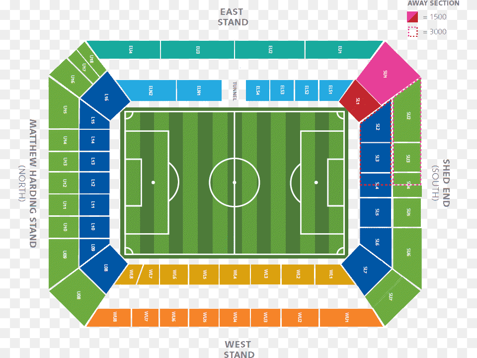 Matthew Harding Chelsea Seating Plan, Scoreboard, Cad Diagram, Diagram Free Transparent Png