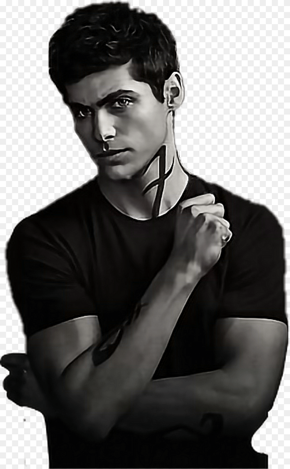 Matthewdaddario Sticker Matthew Daddario, Head, Photography, Hand, Finger Free Png Download