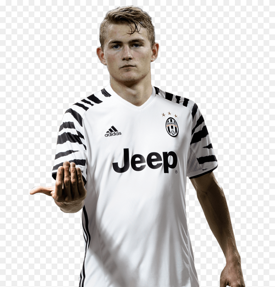 Matthijs De Ligtrender Matthijs De Ligt Juventus, Adult, Shirt, Person, Man Png Image