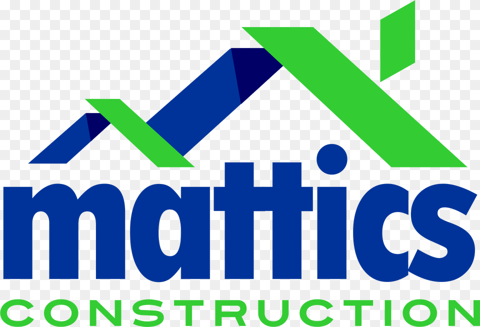 Mattics Construction Logo Logodesign Design Logos, Green, Neighborhood Free Png