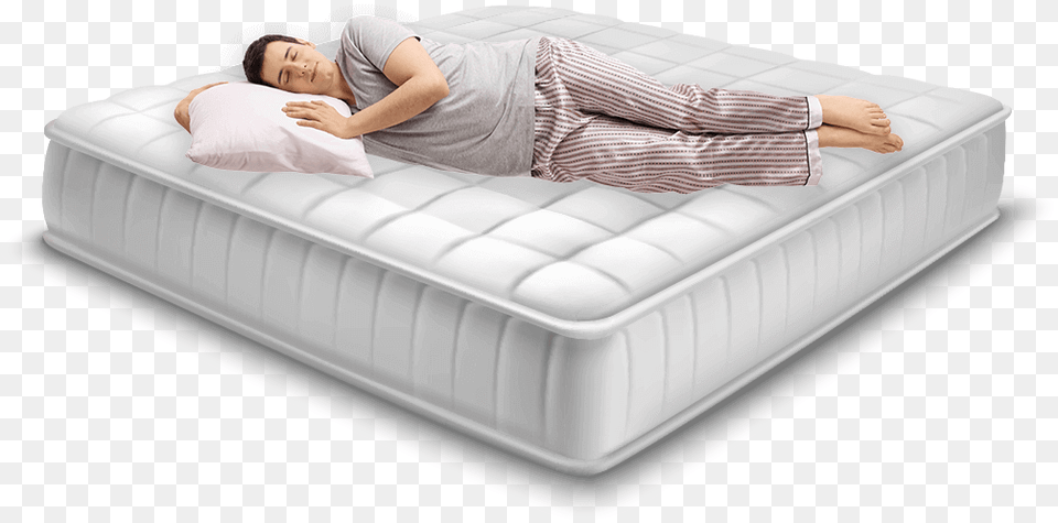 Mattress, Furniture, Adult, Female, Person Free Transparent Png