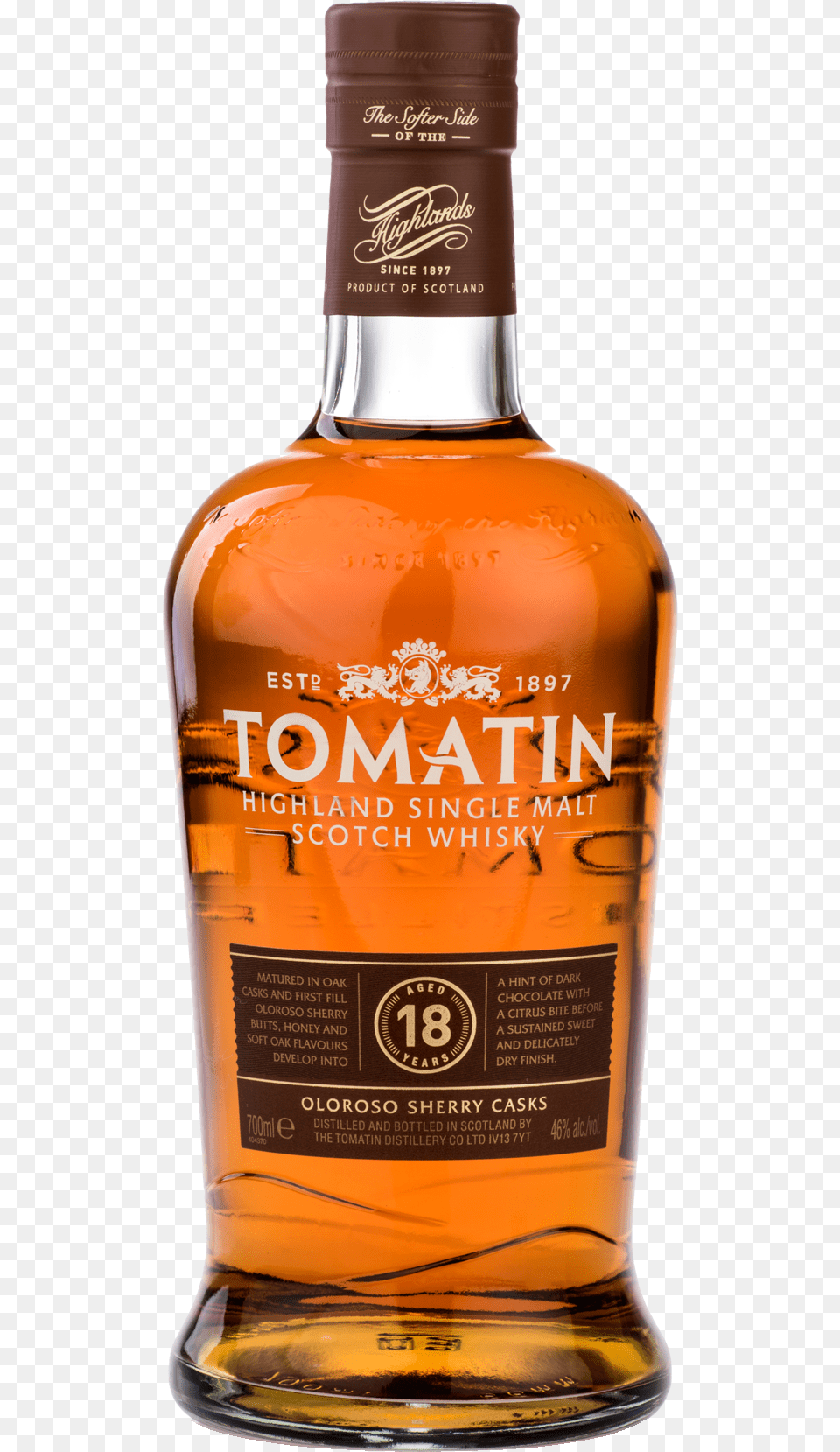Matured In A Combination Of Bourbon Barrels And Sherry, Alcohol, Beverage, Liquor, Whisky Free Transparent Png