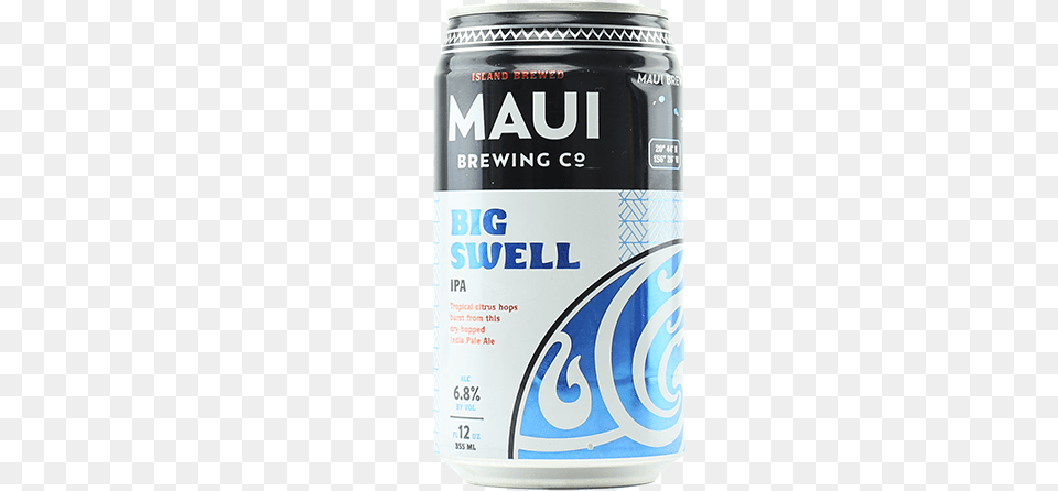 Maui Big Swell Ipa, Can, Tin, Alcohol, Beer Png