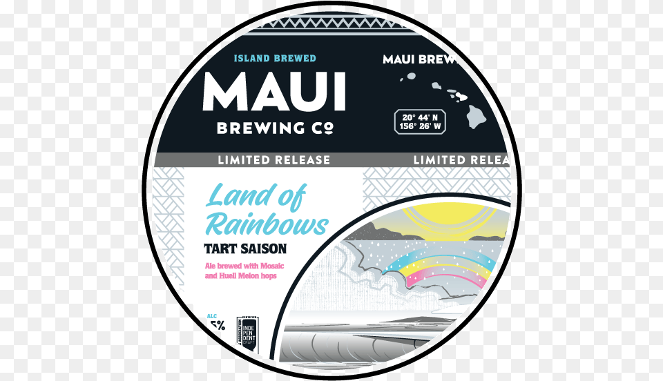 Maui Brewing Company La Perouse, Disk, Dvd Free Png