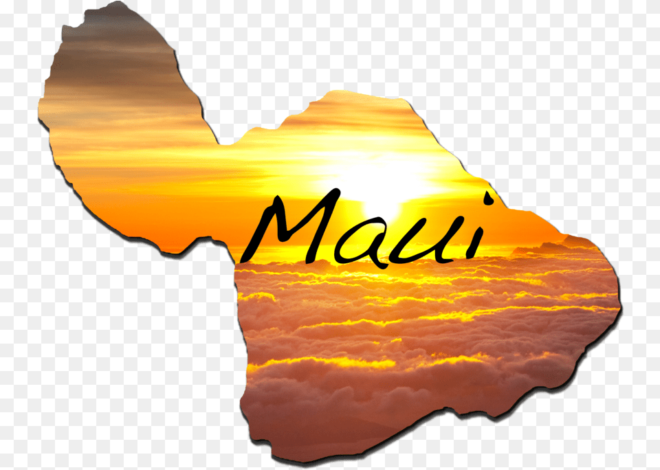 Maui Hawaii Clipart Illustration, Nature, Outdoors, Sky, Sunrise Free Transparent Png