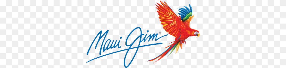 Maui Jim Logo Color Maui Jim Sunglasses, Animal, Bird, Parrot, Macaw Png