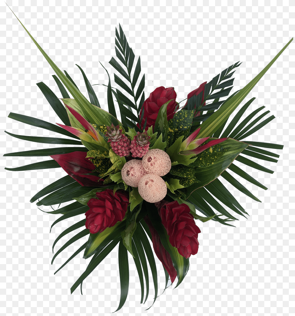 Maui Medium Tropical Bouquet Floral, Plant, Flower, Flower Arrangement, Flower Bouquet Free Png Download