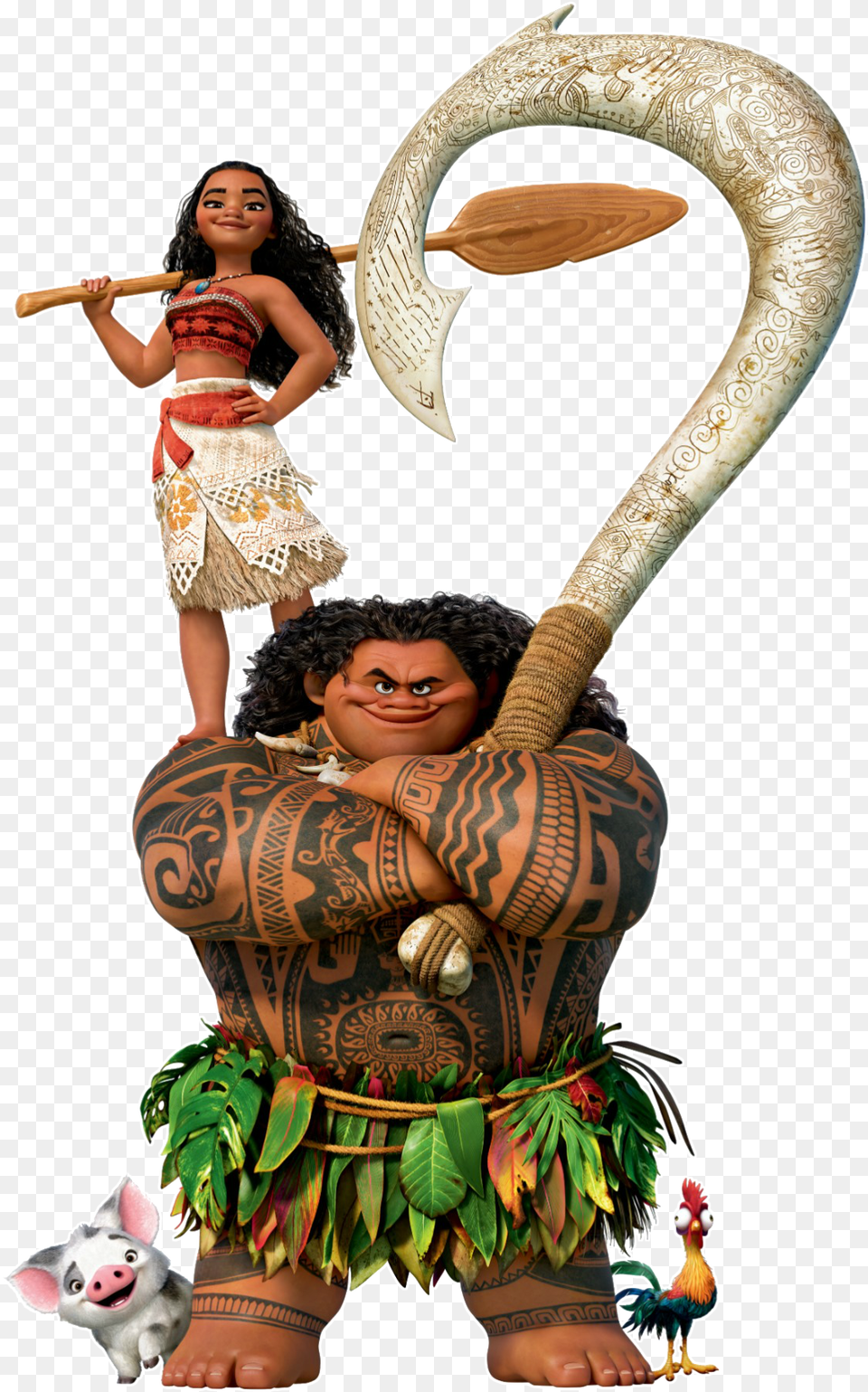 Maui Moana Images Collection For Background, Adult, Person, Female, Costume Free Transparent Png