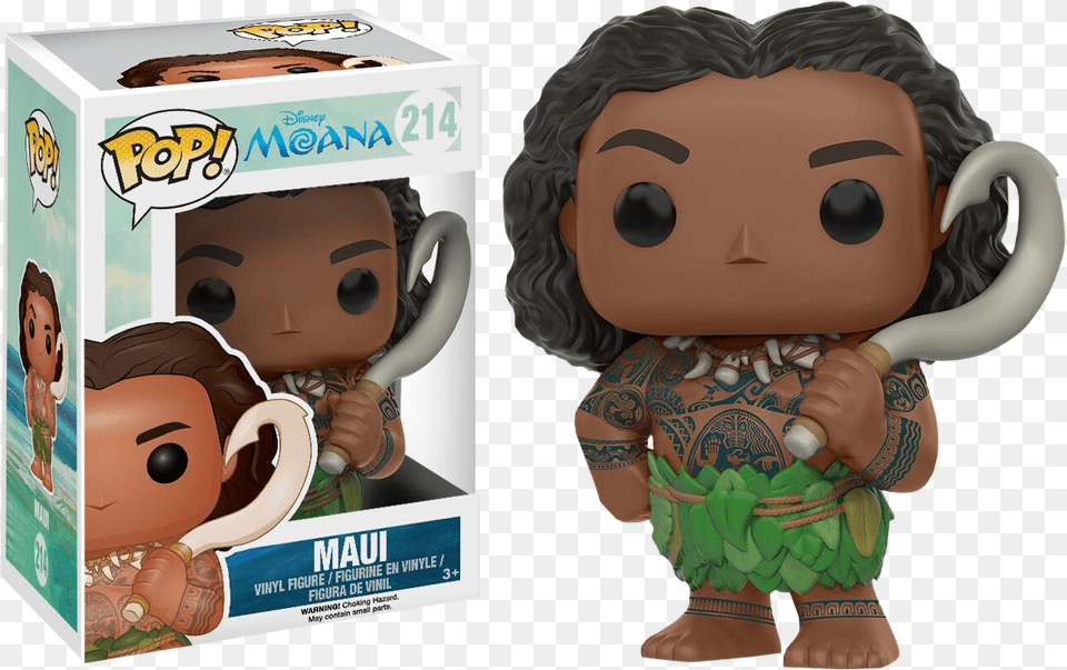 Maui Pop Vinyl Figure, Baby, Person, Face, Head Free Png Download