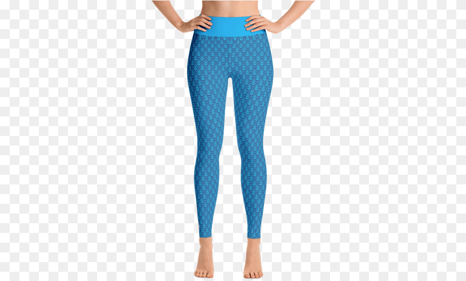 Mauilife Mermaid Scales High Waist Leggings Yoga Pants, Clothing, Hosiery, Tights, Shorts Png Image