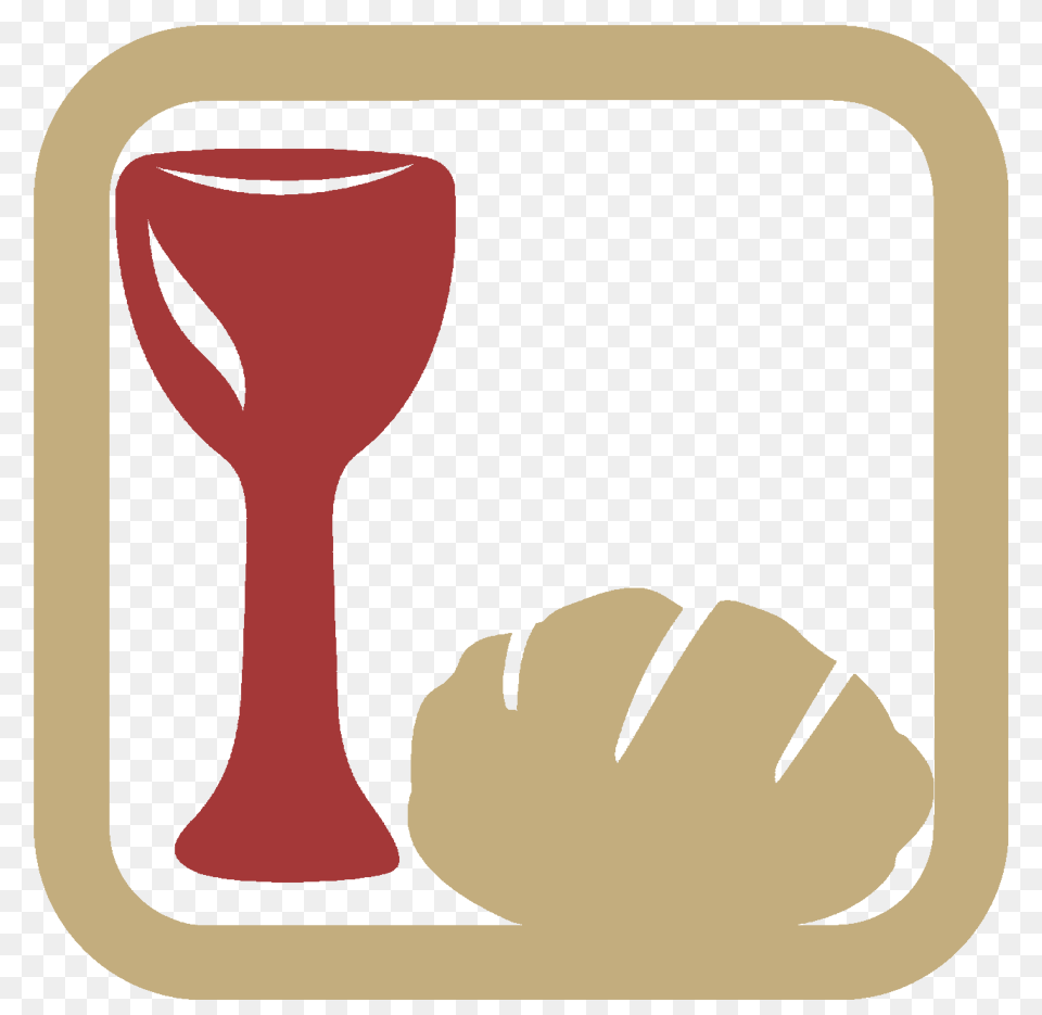 Maundy Thursday Icon, Cutlery, Glass, Spoon, Goblet Png Image