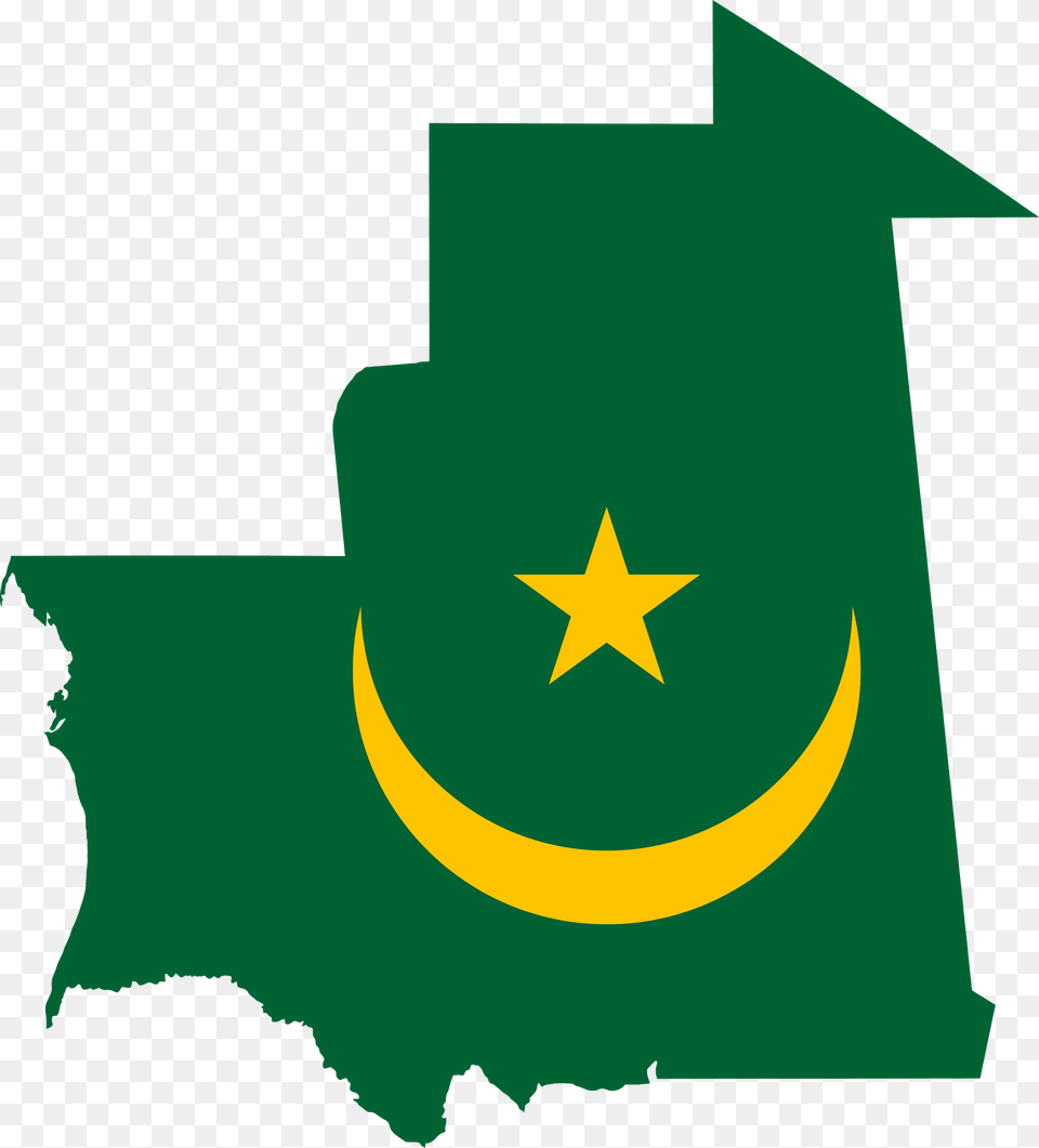Mauritania Clipart, Symbol, Star Symbol, Clothing, Hat Png Image
