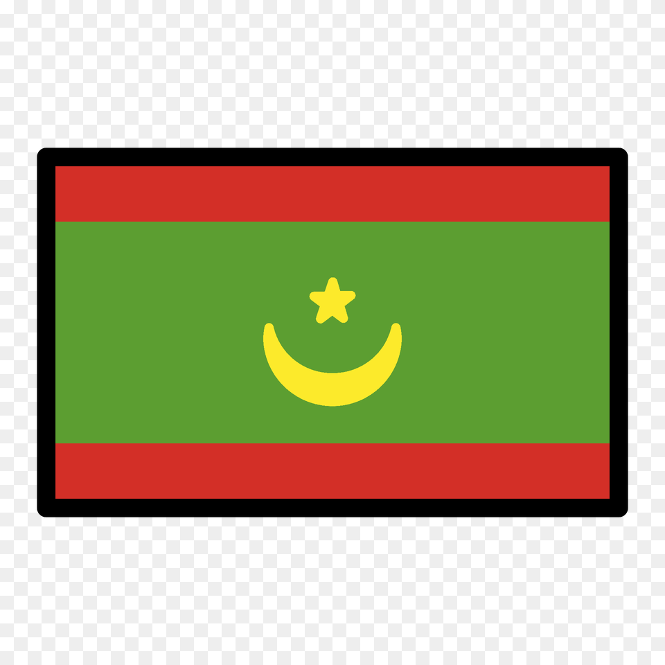 Mauritania Flag Emoji Clipart Free Transparent Png