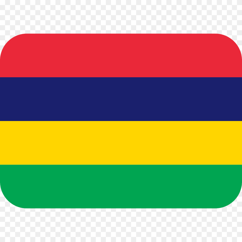 Mauritius Flag Emoji Clipart, Text Free Png
