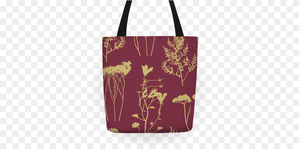 Mauve And Wild Flowers Tote Bag Lookhuman Tote Bag, Accessories, Handbag, Purse, Tote Bag Png