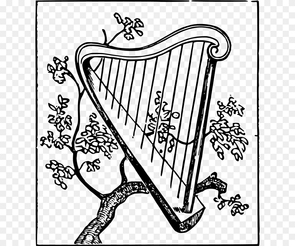 Maven Harp, Gray Free Transparent Png