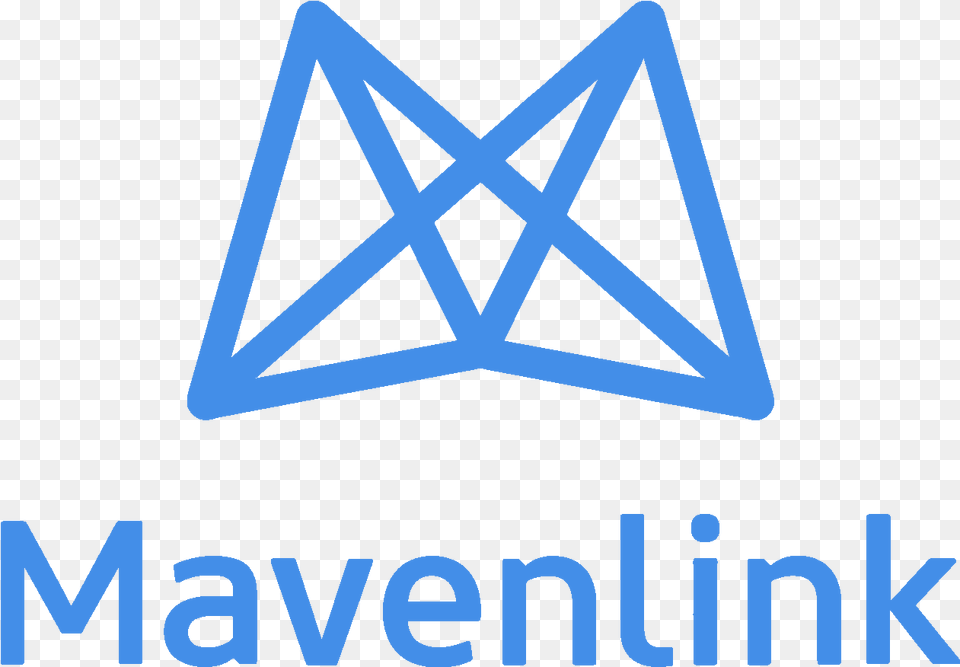 Mavenlink Logo Mavenlink Logo, Triangle, Symbol, Accessories Png Image