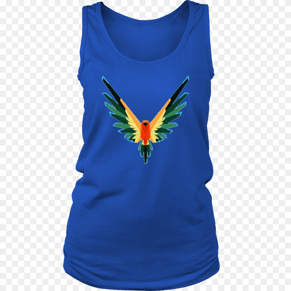 Maverick Bird Color Merch Logan Paul Womens Tank Top, Clothing, T-shirt, Tank Top Png Image
