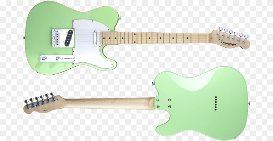 Maverick Pastel Green Bass Guitar, Electric Guitar, Musical Instrument Free Transparent Png