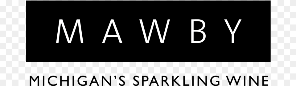 Mawby Michigans Sparkling Wine Black Logo 01 Graphics, Text, Lighting Free Png