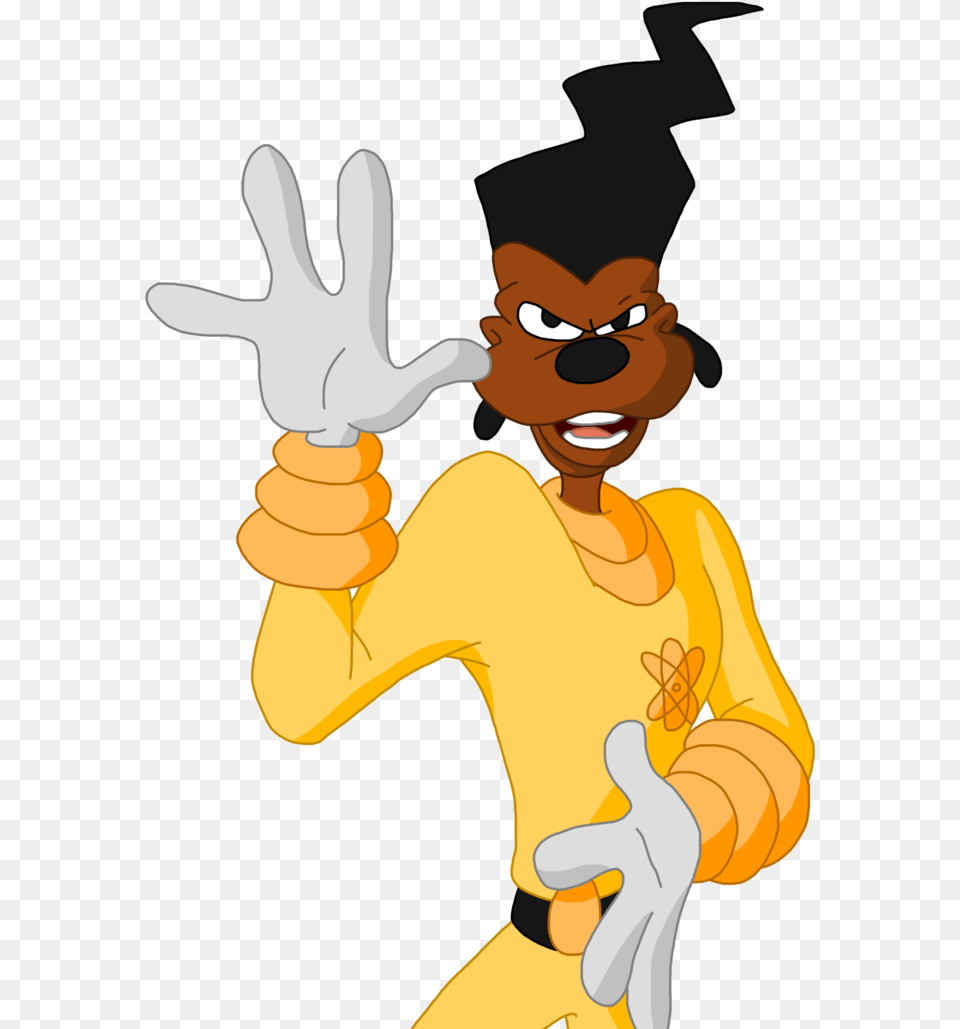 Max Drawing Goofy Powerline Goofy Movie, Person, Cartoon, Body Part, Face Png Image