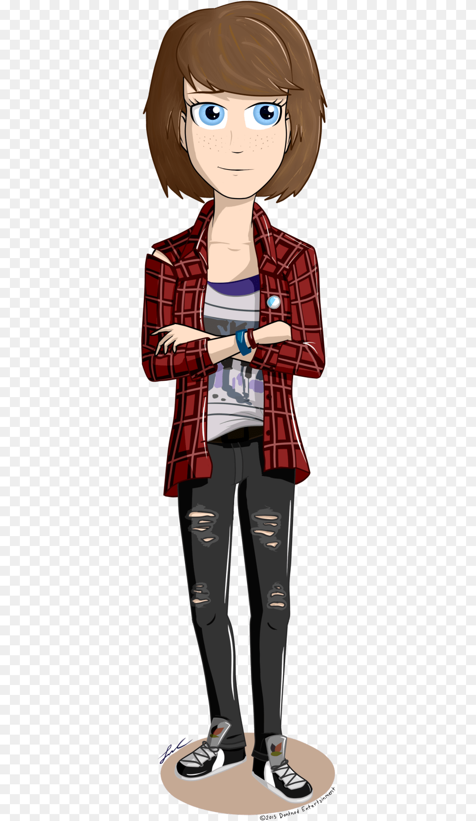 Max From Life Is Strange By Me Cartoon, Book, Publication, Comics, Boy Free Png Download