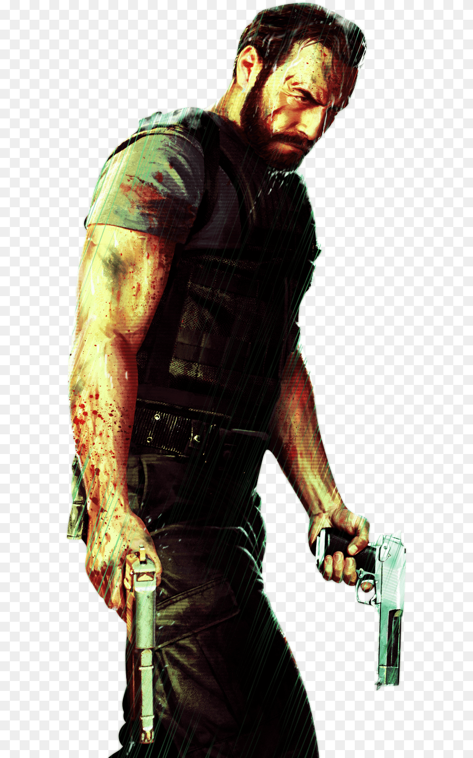Max Payne 3 Hd, Adult, Tattoo, Skin, Person Free Png Download