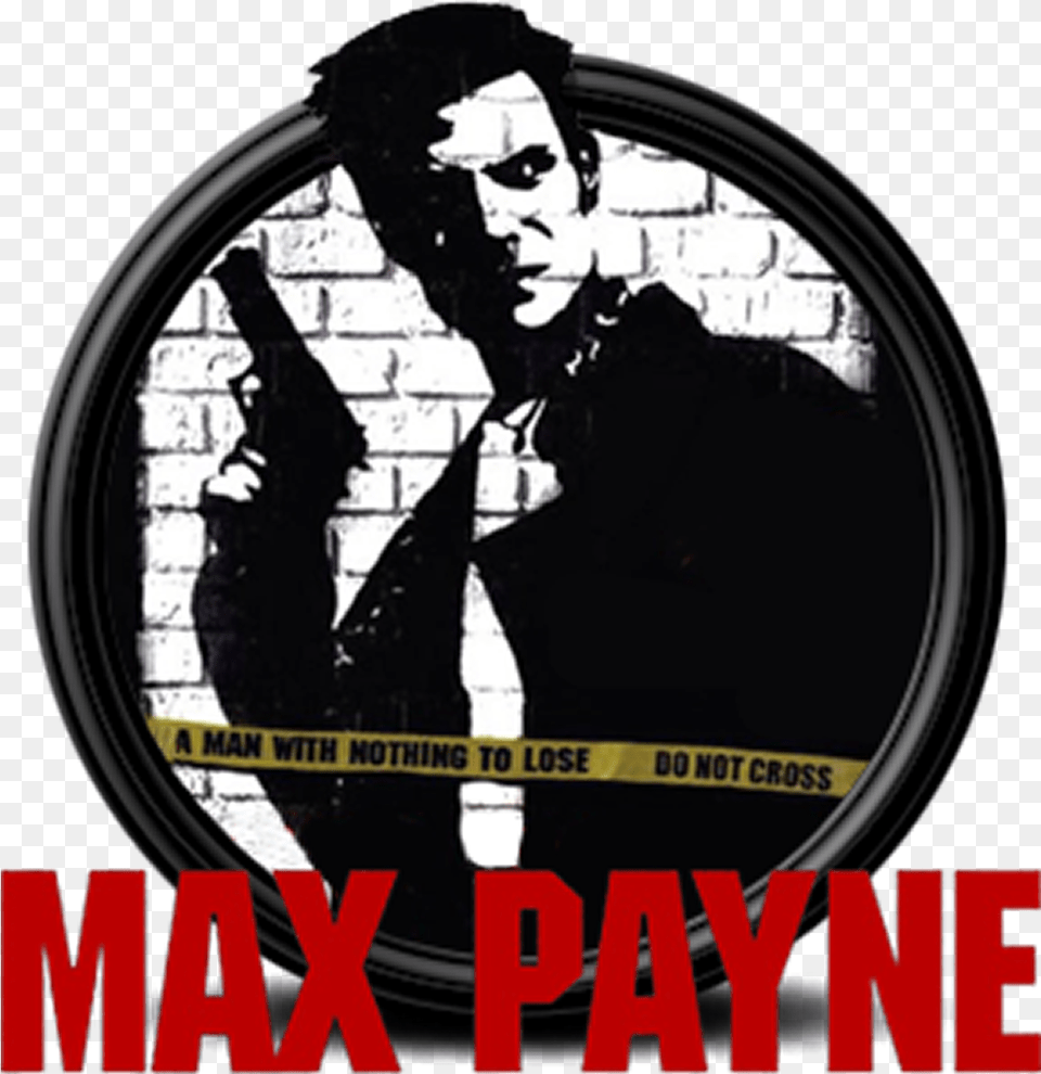 Max Payne Game Icon, Publication, Book, Comics, Person Free Transparent Png