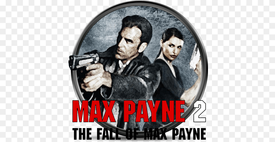 Max Payne Logo Image Max Payne 2 Pc Game, Weapon, Photography, Firearm, Gun Png