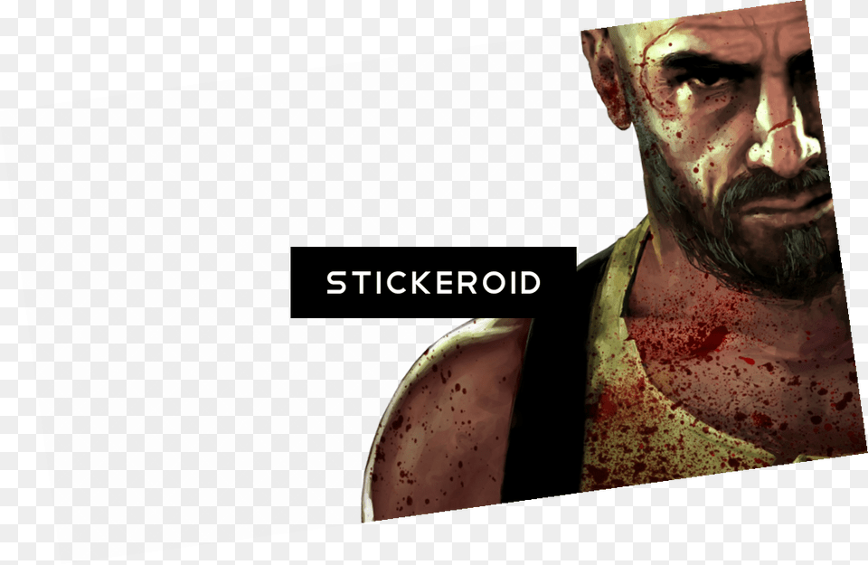 Max Payne Poster, Face, Head, Person, Photography Png