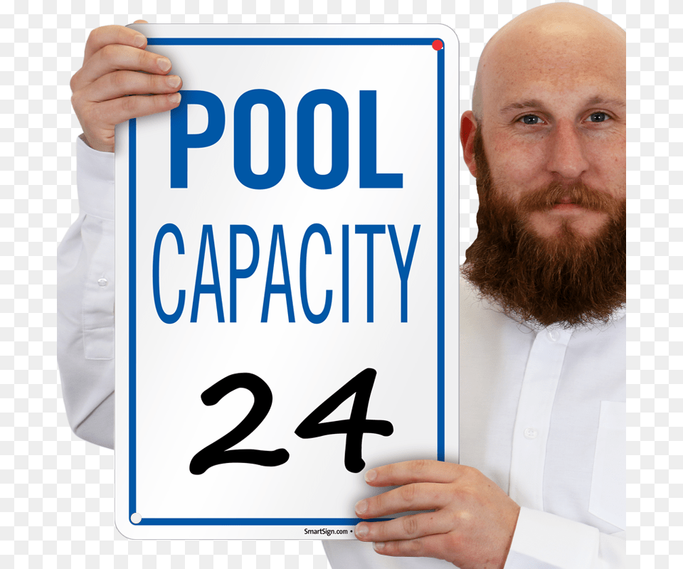 Max People Capacity Sign Pool Capacity Sign 18quot X, Adult, Person, Man, Male Free Transparent Png