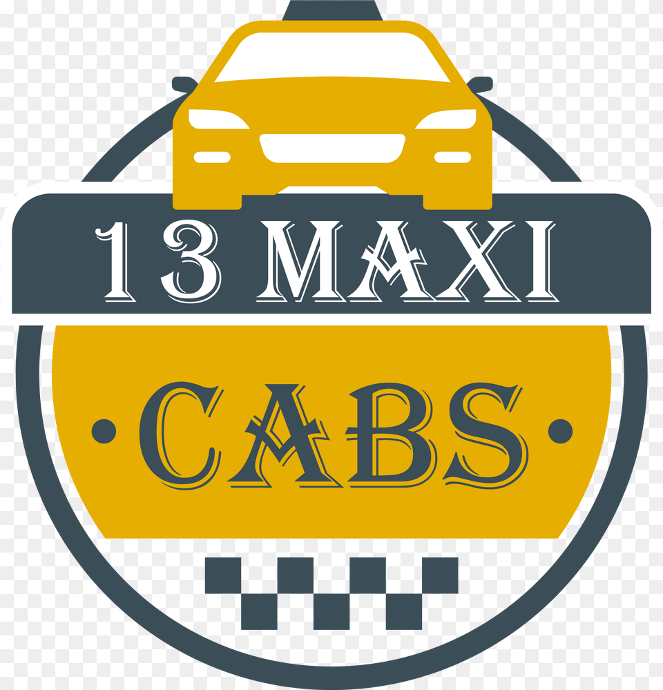 Maxi Cabs Sydney 13 Taxi Logo, License Plate, Transportation, Vehicle, Car Png