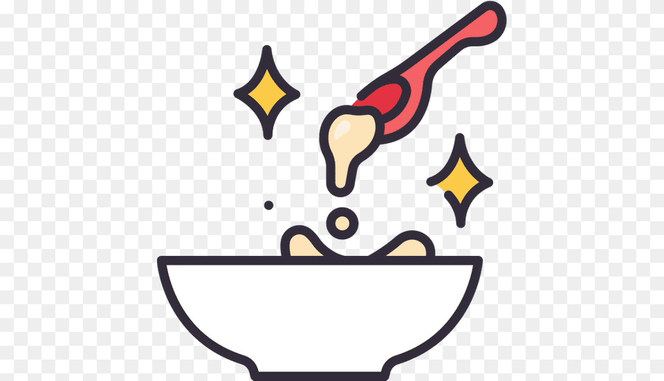 Maxicons U2013 Canva Mixing Bowl, Light, Cutlery, Spoon, Cream Png