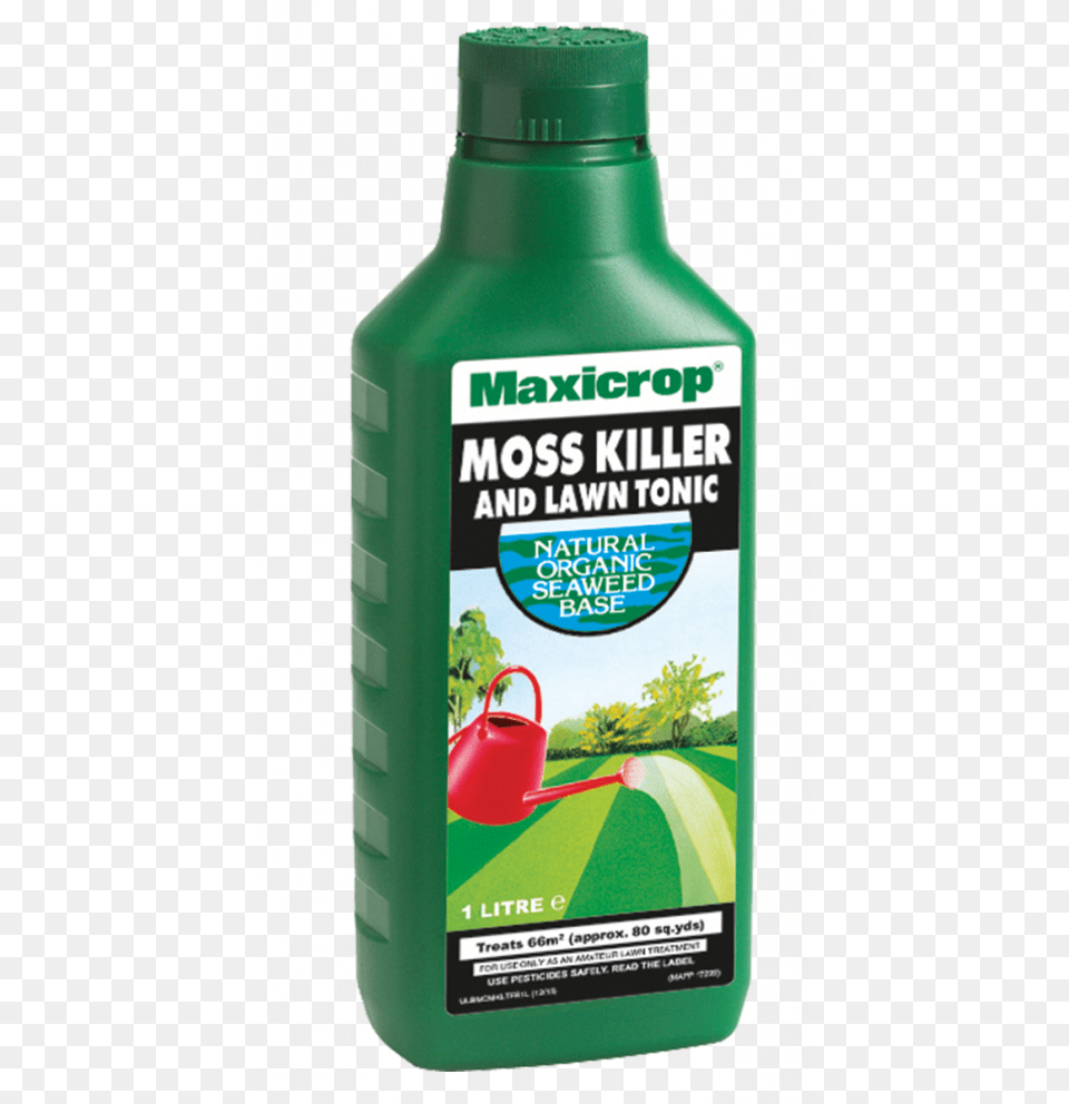 Maxicrop Moss Killer Lawn Treatment, Bottle, Food, Ketchup Free Png