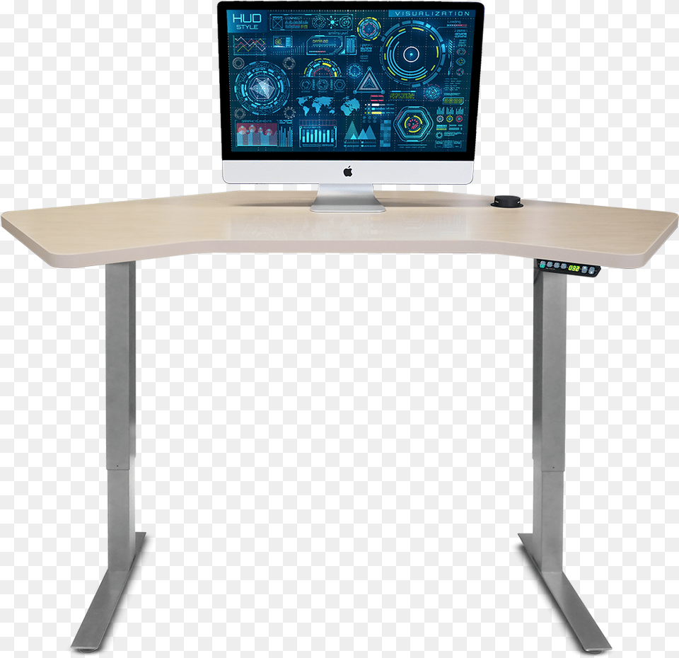 Maxidesk For Imac And Aiostitle Maxidesk For Imac Output Device, Desk, Furniture, Table, Computer Free Transparent Png